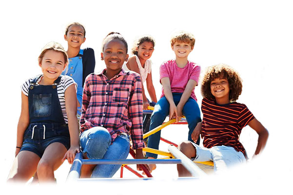 ADHD Children Playing in the Playground