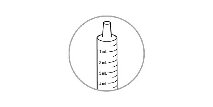 How To Take DYANAVEL XR Amphetamine Step 3: Check Oral Dosing Dispenser